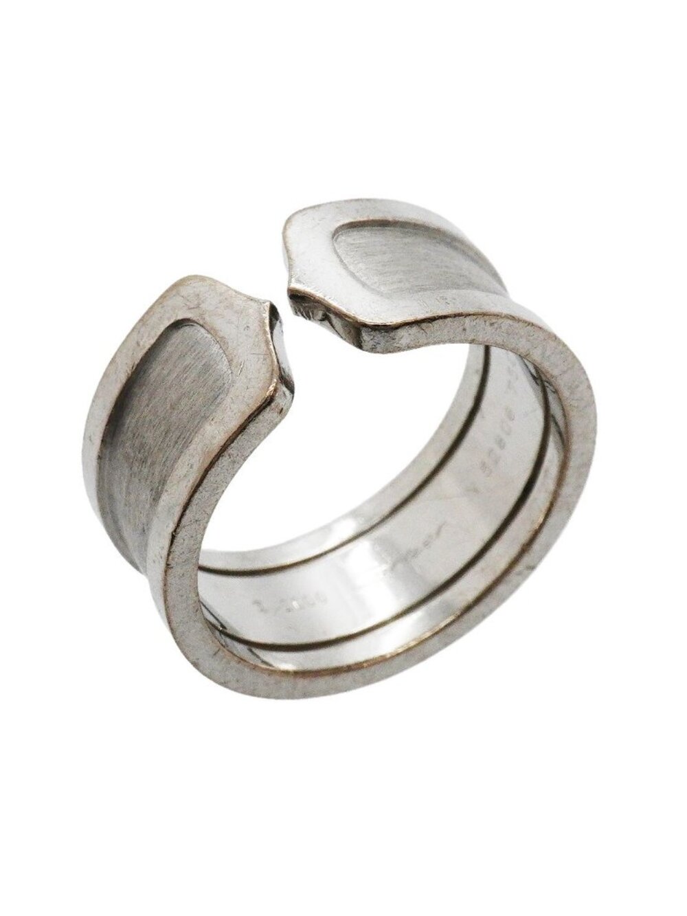 Cartier Ring C2 Large 18k White Gold